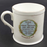 Wileman & Co - "Long Live Edward VII and Alexandra" Coronation - Cup