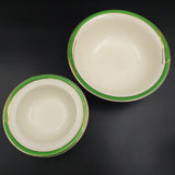 Wedgwood - Green Rim - Sweet Set