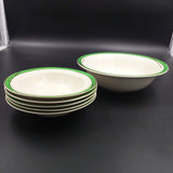 Wedgwood - Green Rim - Sweet Set