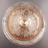 Federal Glass - Sharon Rose, Pink - Lidded Butter Dish