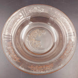 Federal Glass - Sharon Rose, Pink - Lidded Butter Dish