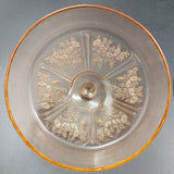 Federal Glass - Sharon Rose, Pink - Lidded Butter Dish