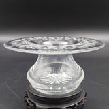 Crystal Mushroom-shaped Posy Vase - VINTAGE