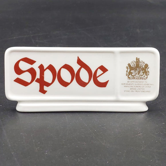 Spode - Advertising Sign