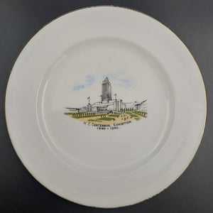 Taylor & Kent - New Zealand Centennial Exhibition, 1840-1940 - Side Plate