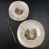 H Aynsley & Co, Vogue Tableware - Courting Couples - 2-tier Cake Plate