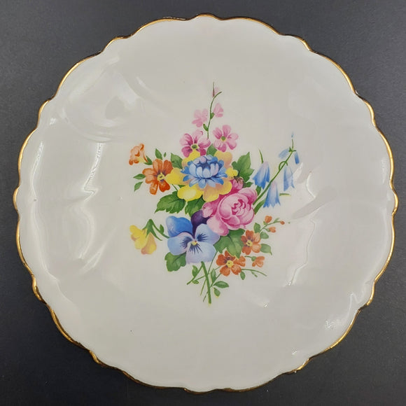 Adderley - Floral Spray - Condiment/Trinket Dish