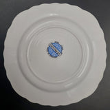 Colclough - Floral Sprays on Blue, 6703 - Trio