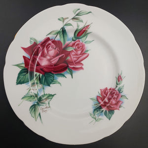 Royal Standard - Pink and Red Roses - Side Plate