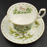 Royal Albert - Flowers of the Month Series: May, Snowdrops - Duo