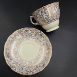 Colclough - Gold Filigree Band with Yellow - Trio