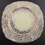 Colclough - Gold Filigree Band with Yellow - Trio