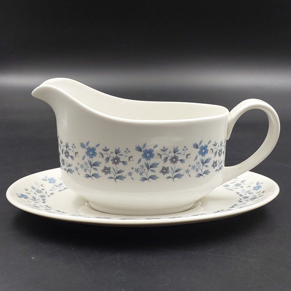 Royal Doulton - Galaxy, TC1038 - Gravy Boat and Saucer