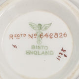 Bishop & Stonier - Blue and Gold - Saucer