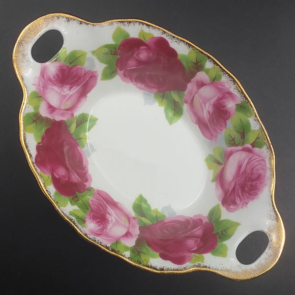 Royal Albert - Old English Rose - Tab-handled Oval Dish