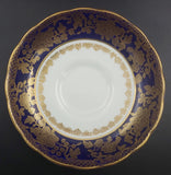 Hammersley - Blue Band with Gold Filigree - Saucer