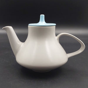 Poole - C104 Sky Blue and Dove Grey - Teapot