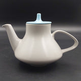 Poole - C104 Sky Blue and Dove Grey - Teapot