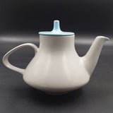 Poole - C104 Sky Blue and Dove Grey - Teapot