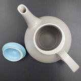 Poole - C104 Sky Blue and Dove Grey - Teapot