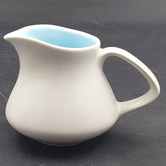 Poole - C104 Sky Blue and Dove Grey - Milk Jug