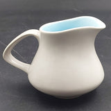 Poole - C104 Sky Blue and Dove Grey - Milk Jug