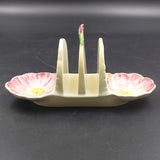 Carlton Ware - Wild Rose, Yellow - Toast Rack