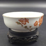 Royal Doulton - Brown Flowers - Soap Dish Bowl