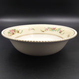 Simpsons Ambassador Ware - Floral Sprays with Light Yellow Band - Serving Bowl