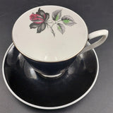 Royal Albert - Masquerade, Black - Demitasse Duo