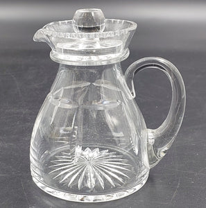 Stuart Crystal - Oval Band and Drops - Lidded Jug