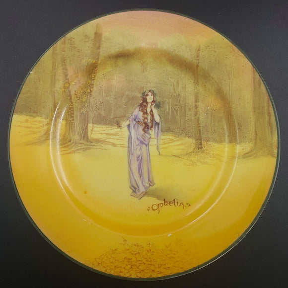 Royal Doulton - E7267 Shakespeare Series Ware, Ophelia - Side Plate