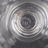 Edinburgh Crystal - Crisscross Fans - Footed Dessert Glass