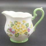 Royal Albert - Primulette - Milk Jug, Hampton-shape