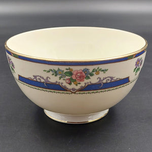 Grafton - Floral Sprays and Blue Band, 5086 - Sugar Bowl