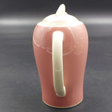 Susie Cooper - Pink 2055 - Small Kestrel-shaped Hot Water Pot