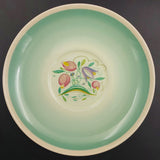 Susie Cooper - Dresden Spray, Blue/Green 1017 - Gravy Boat and Underplate