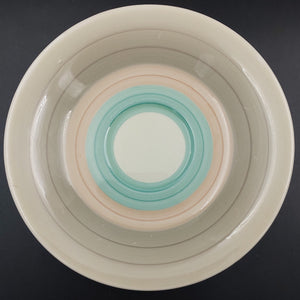 Susie Cooper - Banding, Blue 698 - Saucer for Breakfast Cup