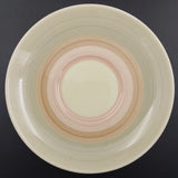 Susie Cooper - Banding, Pink 699 - Gravy Boat and Underplate