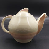 Susie Cooper - Banding, Pink 699 - Teapot, 1 litre