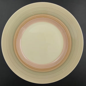 Susie Cooper - Banding, Pink 699 - Salad Plate