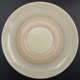 Susie Cooper - Banding, Pink 699 - Soup Bowl and Saucer