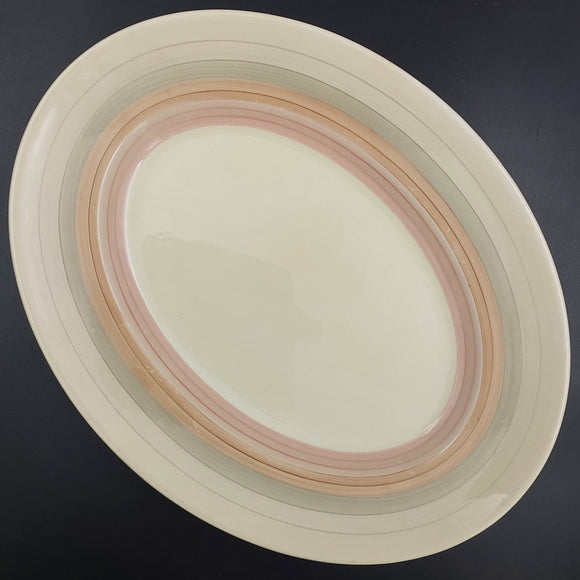 Susie Cooper - Banding, Pink 699 - Platter, Small