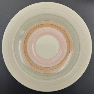 Susie Cooper - Banding, Pink 699 - Saucer