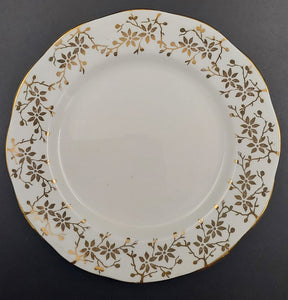 Salisbury - Gold Floral Filigree - Side Plate