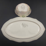 Royal Winton -Shamrocks - Sugar Bowl and Tray