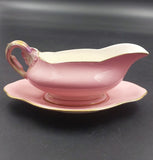 Royal Winton - Petunia, Pink - Sauce Jug and Saucer