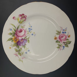 Salisbury - Floral Spray with Tulip - Side Plate