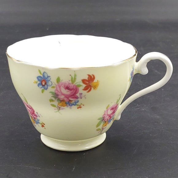 Aynsley - Floral Sprays on Yellow - Cup