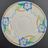 Collingwood - Hand-painted Blue Flowers - Saucer